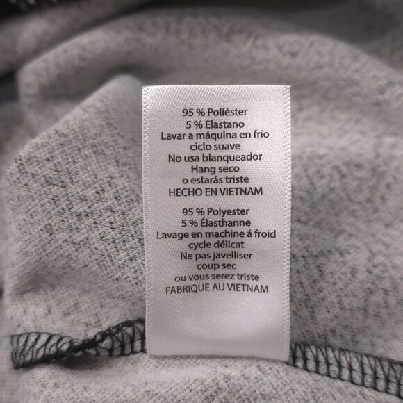 Black Stretch Comfort Pencil Skirt Sm 28-30W Knee Length Geometric Office Career - Picture 10 of 12